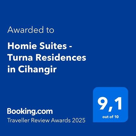 איסטמבול Homie Suites - Turna Residences In Cihangir מראה חיצוני תמונה
